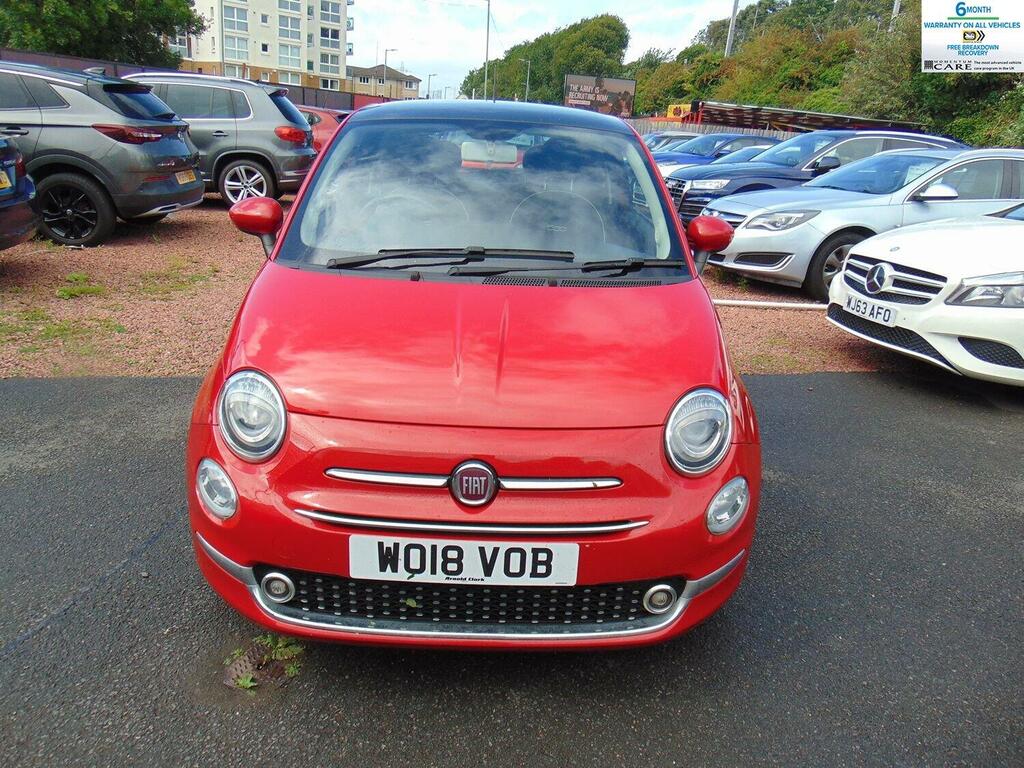 Fiat 500 Hatchback 1.2 1.2 69Hp Lounge Lez Compliant Mo WO18VOB Red #5