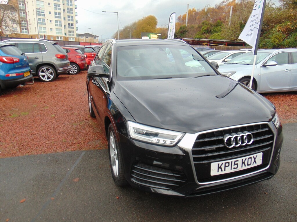 Audi Q3 Suv 2.0 Tfsi S Line Mot November 2026 Full Dea Black #4