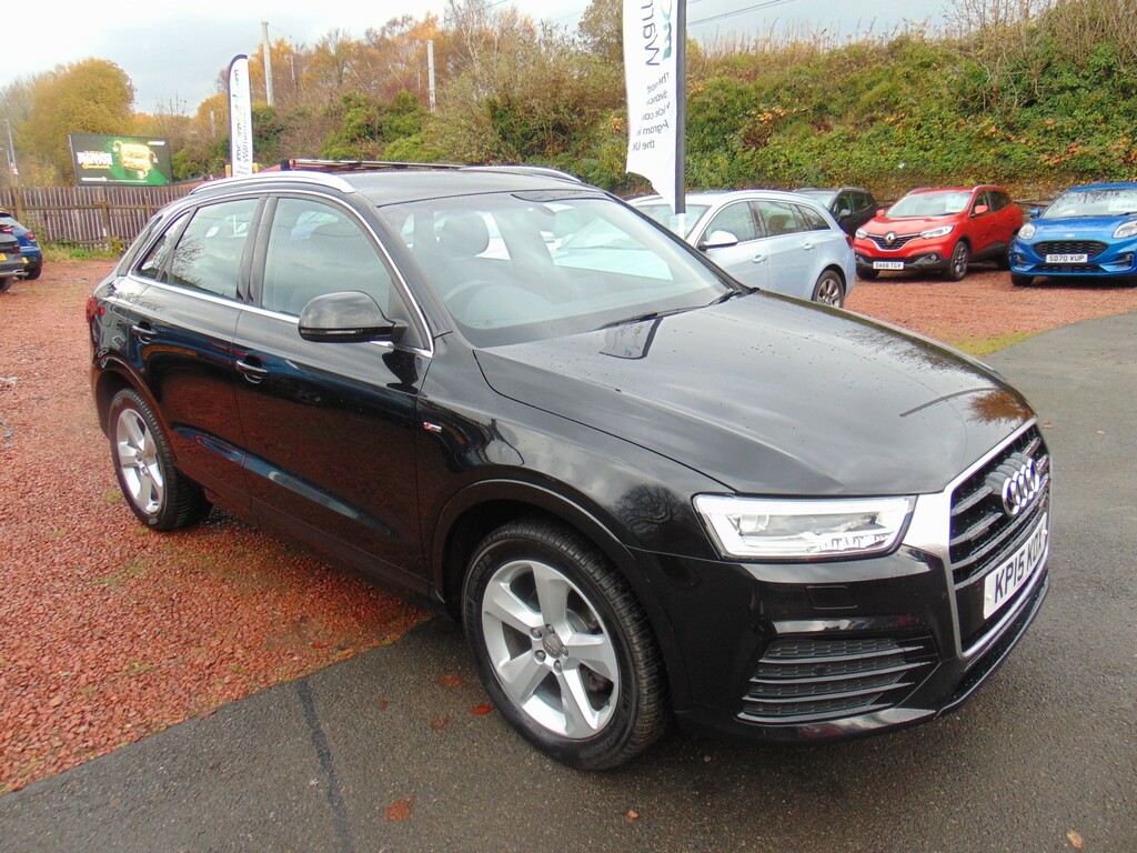 Audi Q3 Suv 2.0 Tfsi S Line Mot November 2026 Full Dea Black #2
