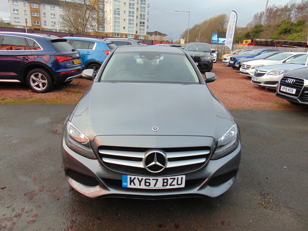 Mercedes-Benz C Class Saloon 2.0 C200 Se Full Service History Lez Co KY67BZU Grey #4