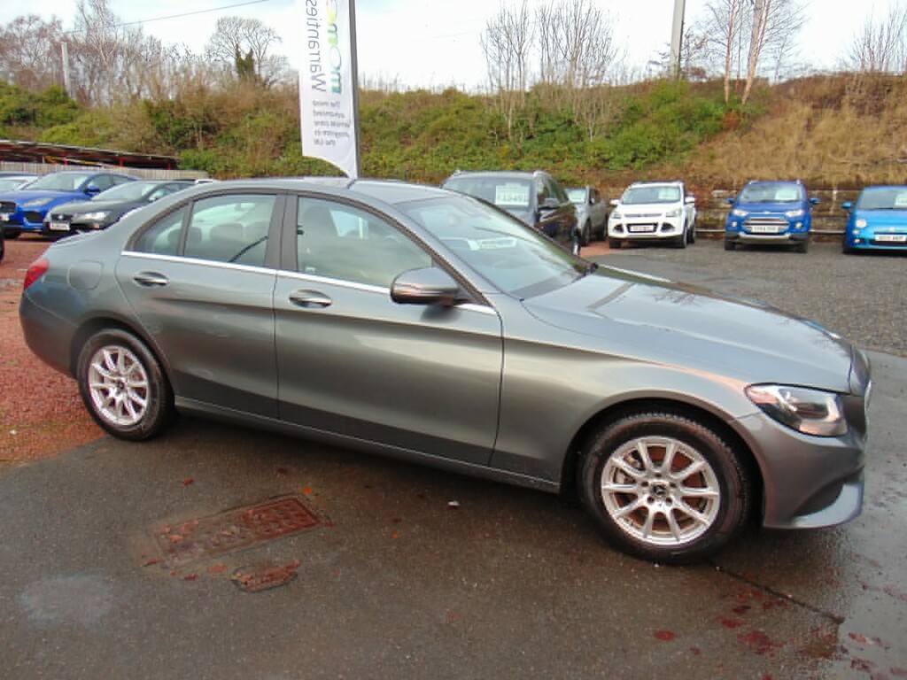 Mercedes-Benz C Class Saloon 2.0 C200 Se Full Service History Lez Co Grey