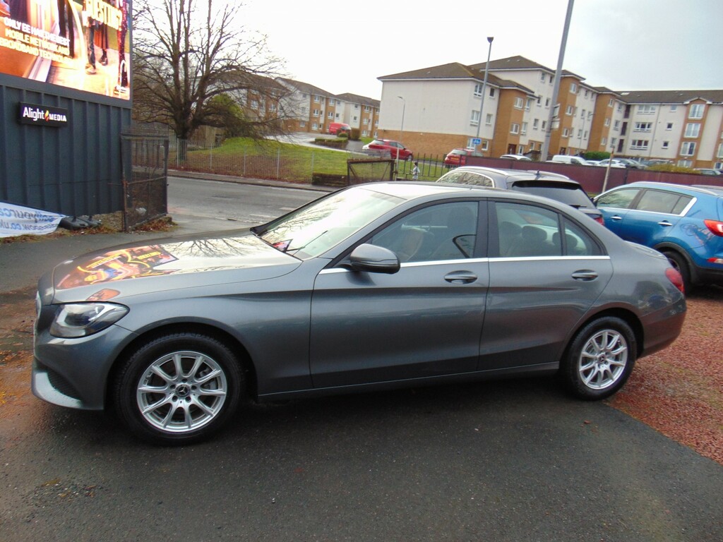 Mercedes-Benz C Class Saloon 2.0 C200 Se Full Service History Lez Co KY67BZU Grey #6