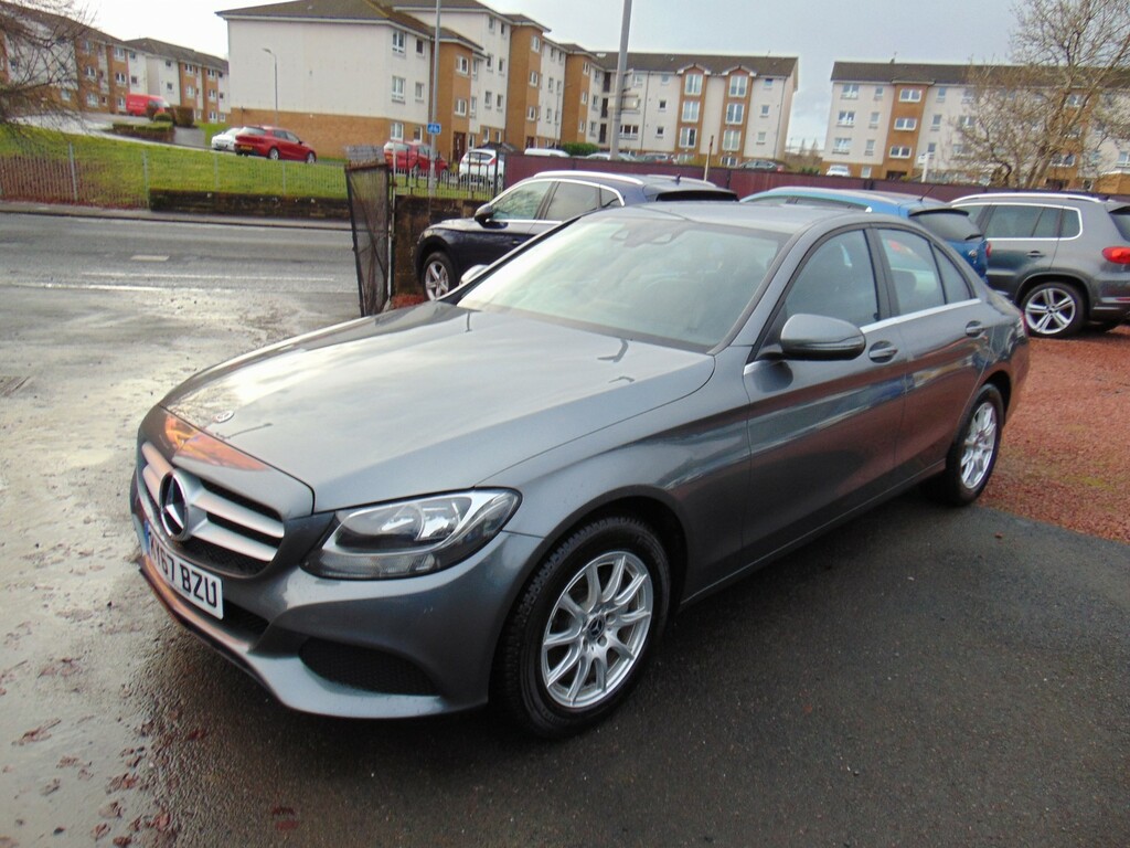Mercedes-Benz C Class Saloon 2.0 C200 Se Full Service History Lez Co KY67BZU Grey #5