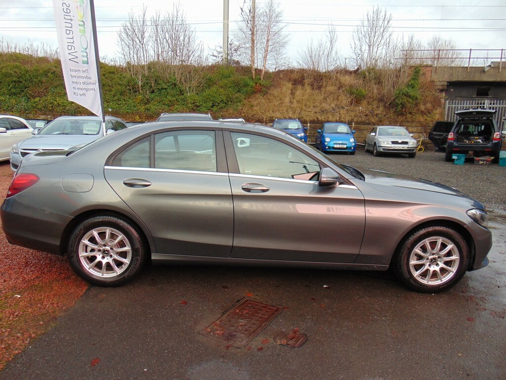 Mercedes-Benz C Class Saloon 2.0 C200 Se Full Service History Lez Co KY67BZU Grey #2