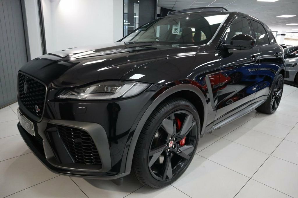 Jaguar F-Pace 5L Svr SN21WZD Black #3