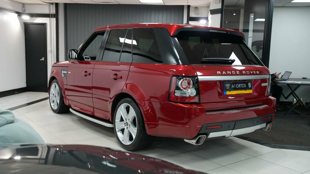 Land Rover Range Rover Sport 3L Sport YG13ORN Red #6