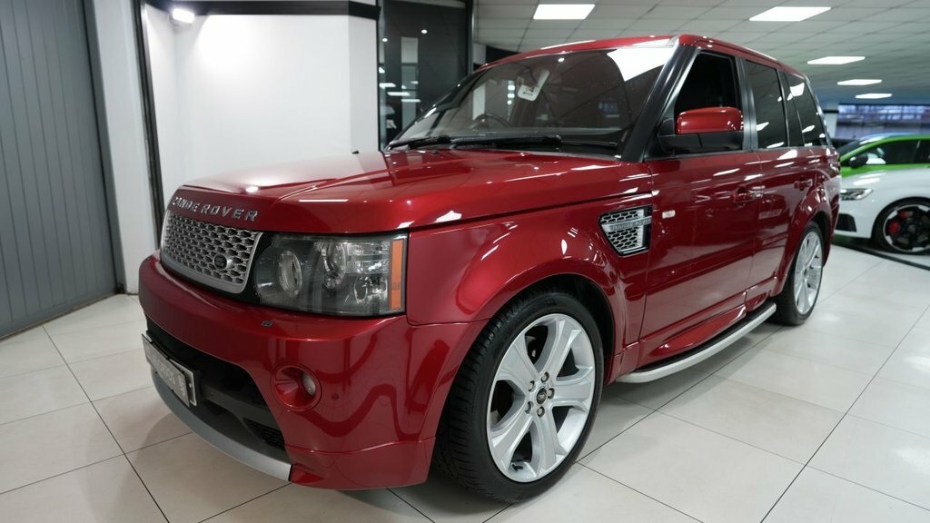 Land Rover Range Rover Sport 3L Sport YG13ORN Red #5