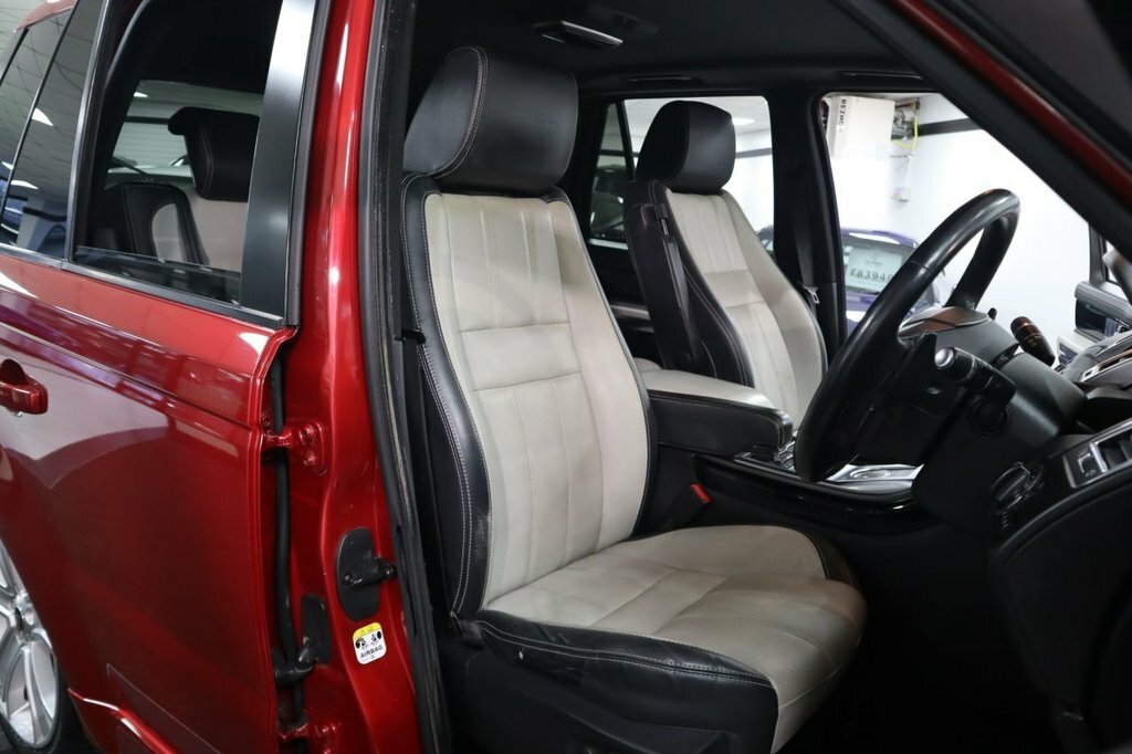 Land Rover Range Rover Sport 3L Sport YG13ORN Red #3
