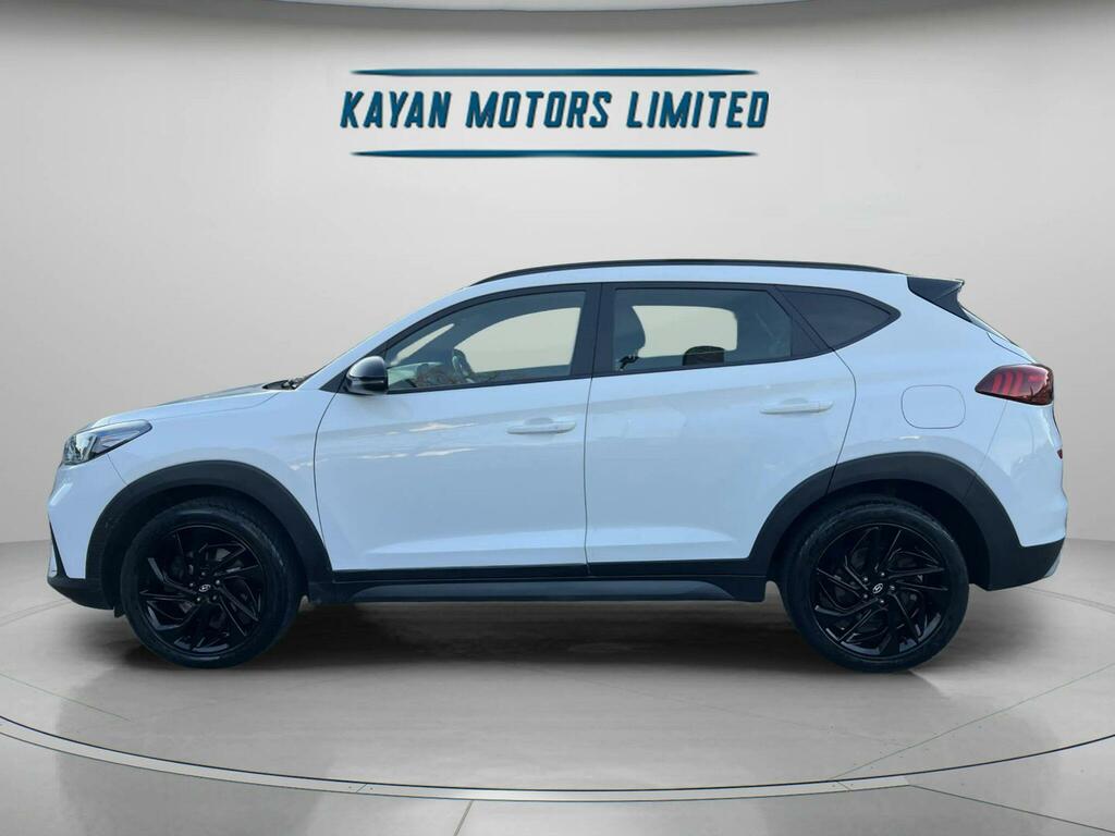 Hyundai Tucson 1.6 Crdi Mhev N Line Euro 6 Ss LF70OAM White #6