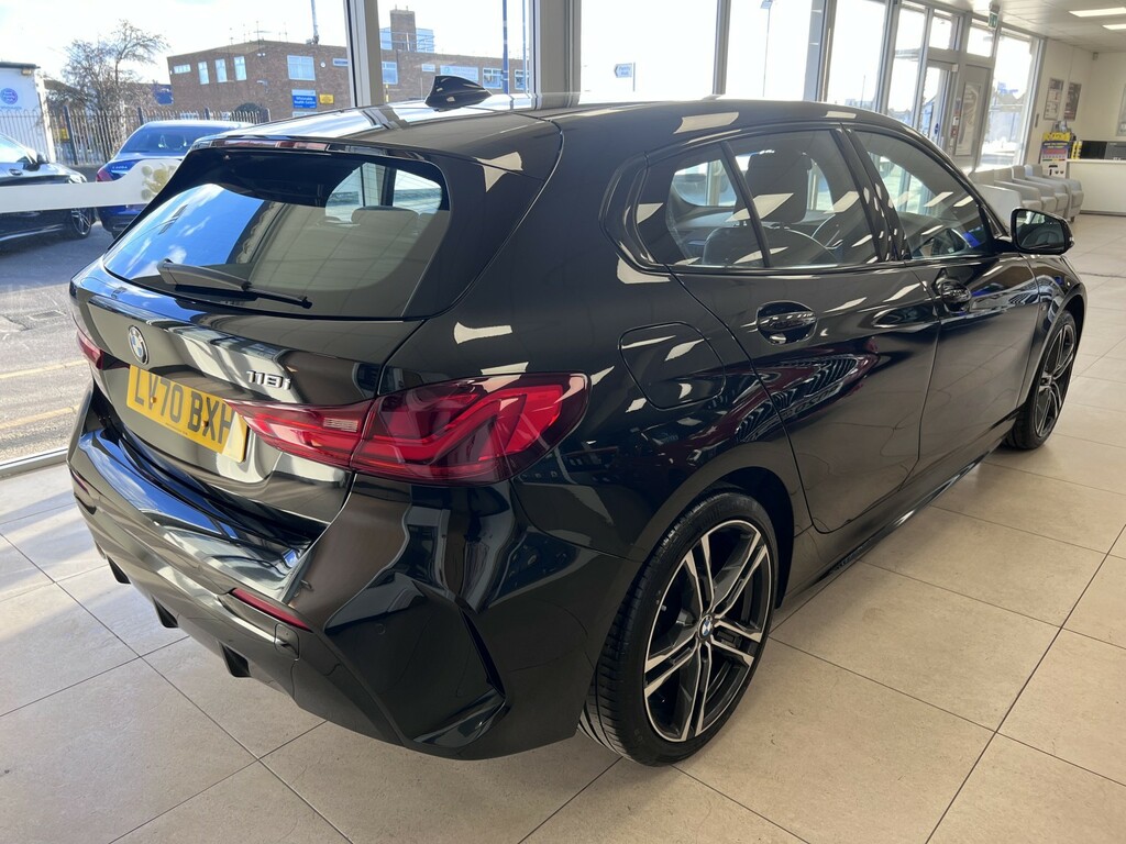 BMW 1 Series Hatchback 1.5 118I M Sport 202070 LV70BXH Black #5