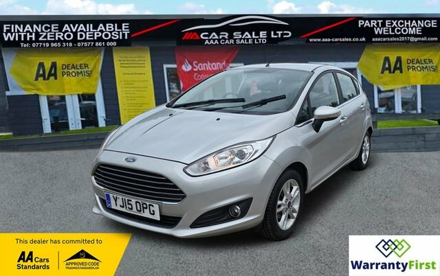 Ford Fiesta 1.25 Zetec Hatchback Euro 6 82 YJ15OPG Silver #5