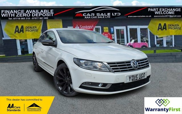 Volkswagen CC 2.0 Tdi Bluemotion Tech Gt Saloon Dsg E White
