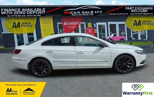 Volkswagen CC 2.0 Tdi Bluemotion Tech Gt Saloon Dsg E White #6