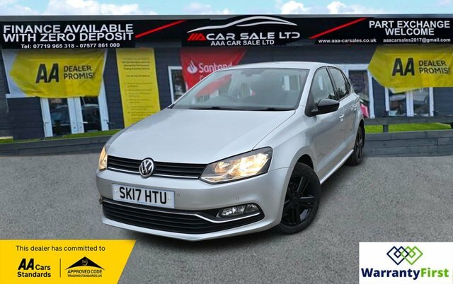 Volkswagen Polo 1.0 Bluemotion Tech Match Edition Hatchback Pe SK17HTU Silver #2