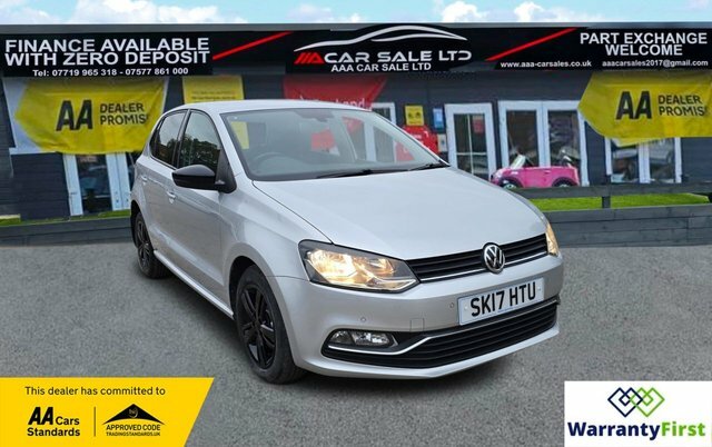 Volkswagen Polo 1.0 Bluemotion Tech Match Edition Hatchback Pe SK17HTU Silver #4