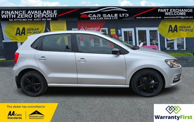 Volkswagen Polo 1.0 Bluemotion Tech Match Edition Hatchback Pe SK17HTU Silver #6