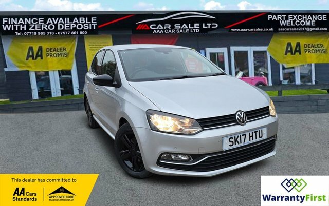 Volkswagen Polo 1.0 Bluemotion Tech Match Edition Hatchback Pe Silver