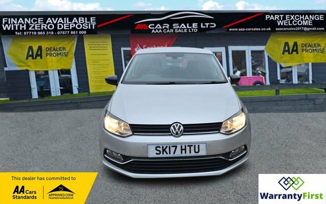 Volkswagen Polo 1.0 Bluemotion Tech Match Edition Hatchback Pe SK17HTU Silver #3