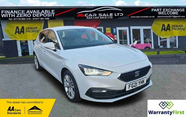 Seat Leon 1.0 Tsi Evo Se Dynamic Hatchback FG21YHK White #4