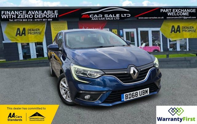 Renault Megane 1.5 Blue Dci Play Hatchback Euro Blue