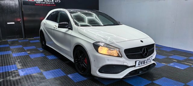 Mercedes-Benz A Class 2.1 A200d Amg Line Executive Hatchback Diese OV16ETJ White #3