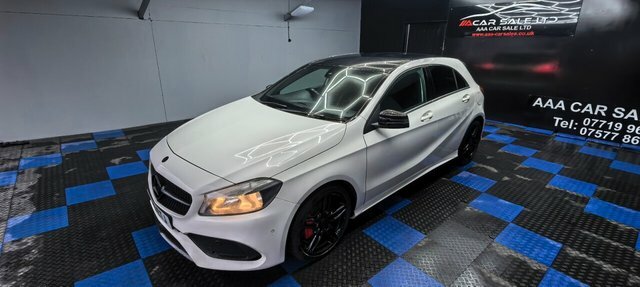 Mercedes-Benz A Class 2.1 A200d Amg Line Executive Hatchback Diese OV16ETJ White #6