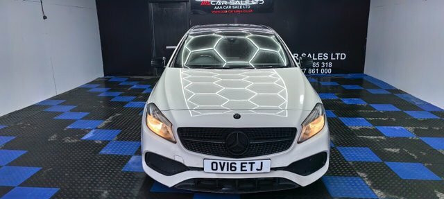 Mercedes-Benz A Class 2.1 A200d Amg Line Executive Hatchback Diese OV16ETJ White #4
