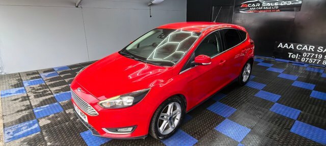 Ford Focus 1.5 Tdci Titanium Hatchback Euro YL17WRR Red #6