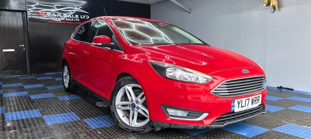 Ford Focus 1.5 Tdci Titanium Hatchback Euro Red