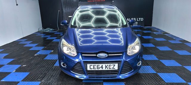 Ford Focus 1.0T Ecoboost Titanium X Hatchback Manu CE64KCZ Blue #4