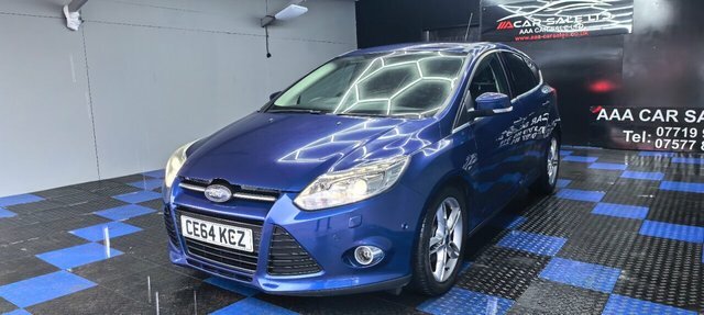 Ford Focus 1.0T Ecoboost Titanium X Hatchback Manu CE64KCZ Blue #5