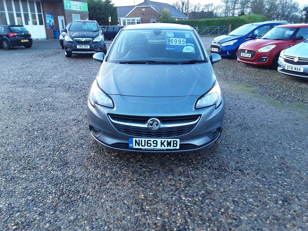 Vauxhall Corsa Hatchback 1.4 I Ecotec Energy 2019 NU69KWB Grey #2