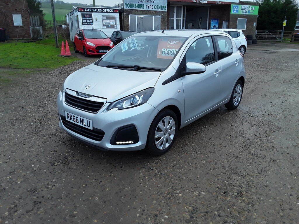 Peugeot 108 Hatchback 1.0 Active 201666 RK66NLU Silver #3