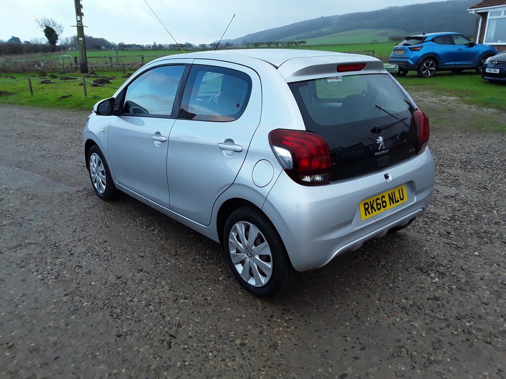 Peugeot 108 Hatchback 1.0 Active 201666 RK66NLU Silver #5