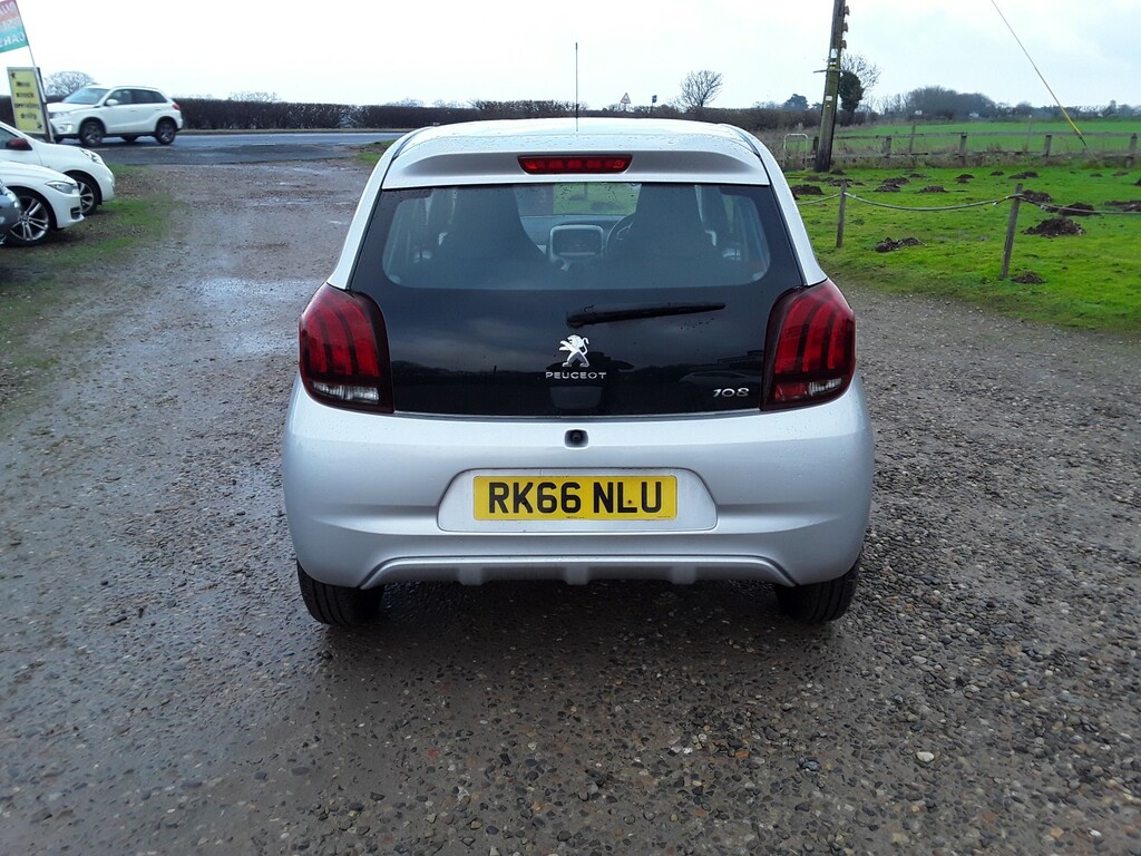 Peugeot 108 Hatchback 1.0 Active 201666 RK66NLU Silver #6
