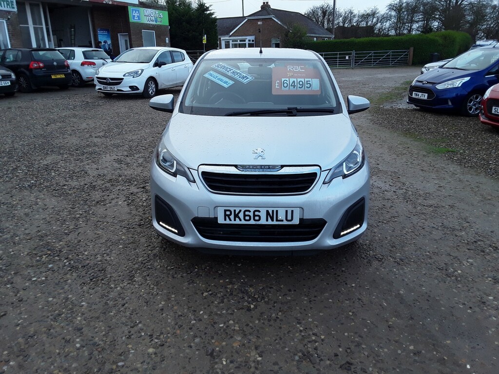 Peugeot 108 Hatchback 1.0 Active 201666 RK66NLU Silver #2