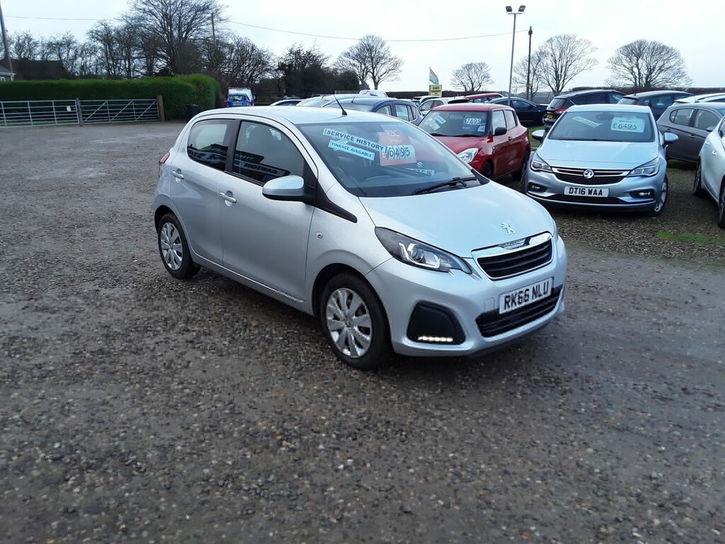 Peugeot 108 Hatchback 1.0 Active 201666 Silver