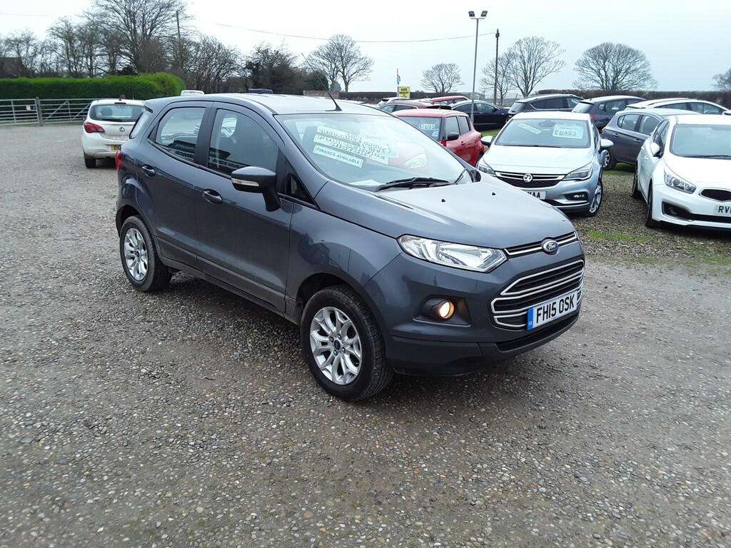 Ford Ecosport Suv 1.0 T Ecoboost Zetec 2015 Grey