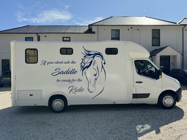 Vauxhall Movano 2.3 Cdti 3500 Horse Box Fwd L3 H White #3