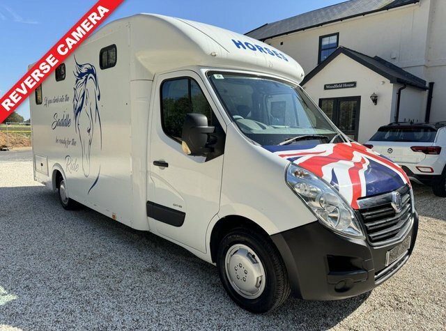 Vauxhall Movano 2.3 Cdti 3500 Horse Box Fwd L3 H White