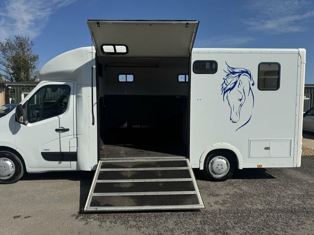 Vauxhall Movano 2.3 Cdti 3500 Horse Box Fwd L3 H White #6