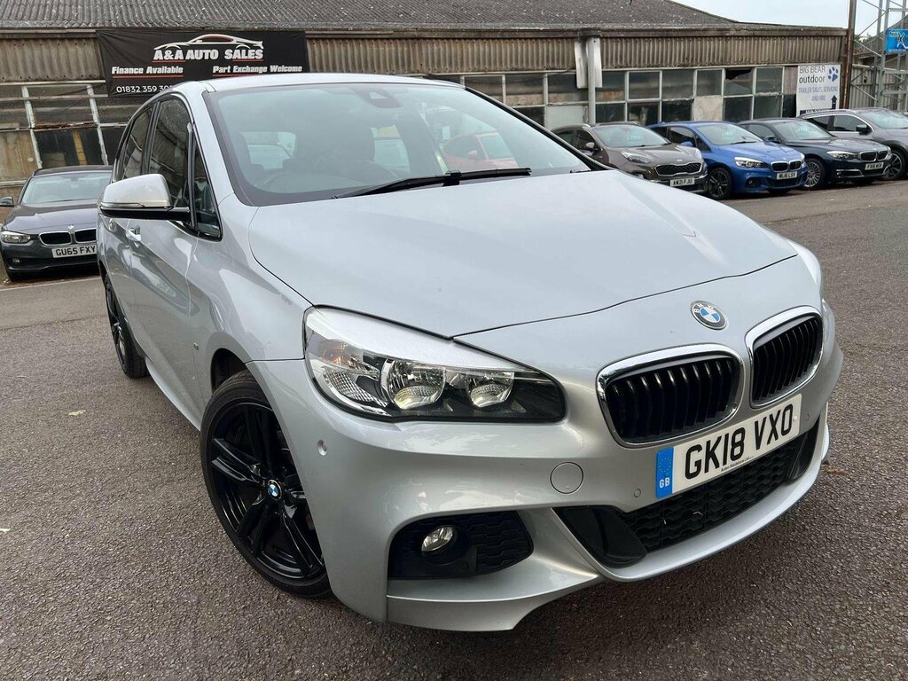 BMW 2 Series Active Tourer Mpv 1.5 216D M Sport Euro 6 Ss 20171 Silver