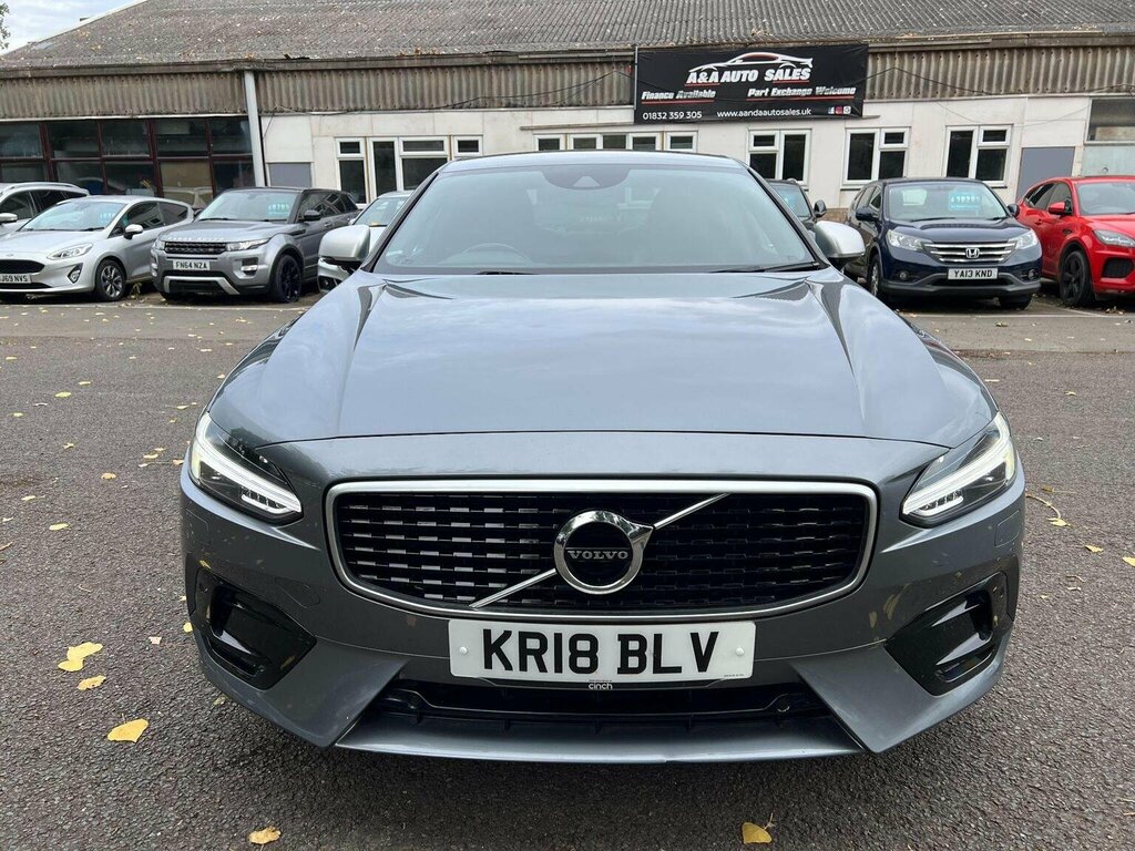 Volvo S90 Saloon 2.0 D5 Powerpulse R-design Awd Euro 6 KR18BLV Grey #2