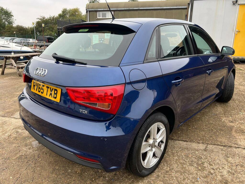 Audi A1 Hatchback 1.6 Tdi Se Sportback Euro 6 Ss 2 RV65TXB Blue #5