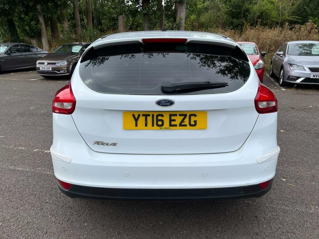 Ford Focus Hatchback 1.5 Tdci Titanium Euro 6 Ss 2016 YT16EZG White #5