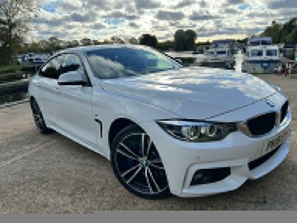 BMW 4 Series Gran Coupe Hatchback 3.0 435D M Sport Xdrive Euro 6 Ss PK18EHH White #2