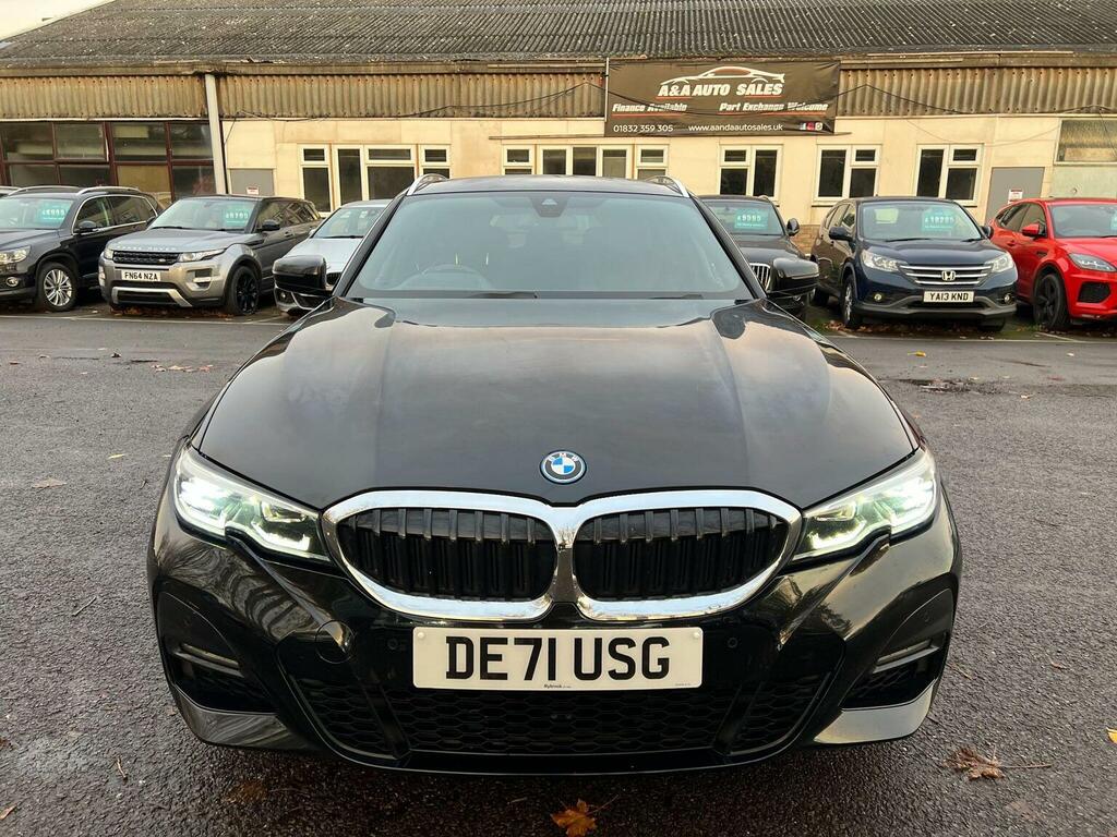 BMW 3 Series Estate 2.0 330E 12Kwh M Sport Touring Euro 6 DE71USG Black #2