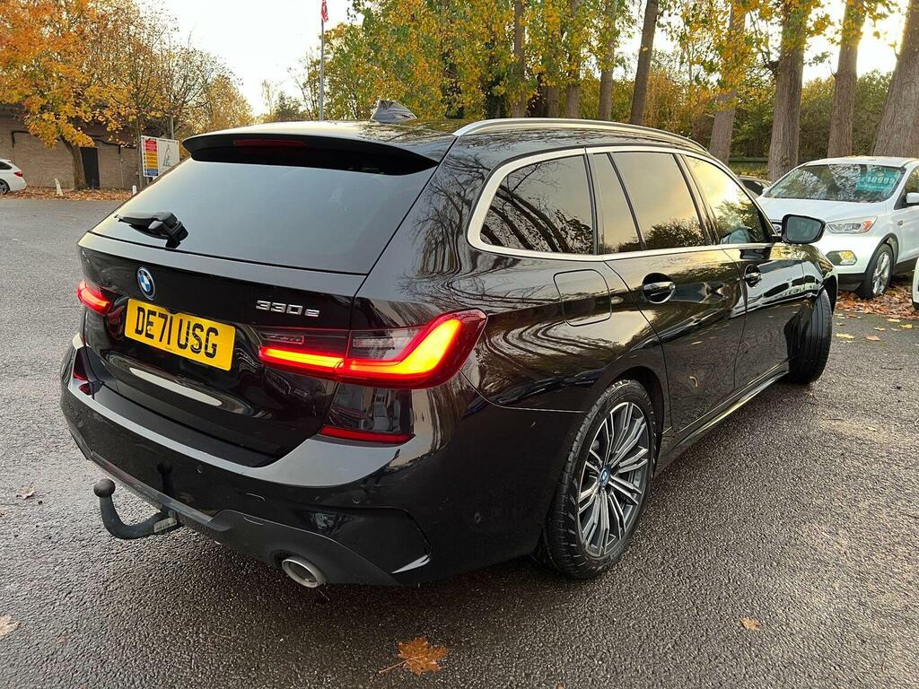 BMW 3 Series Estate 2.0 330E 12Kwh M Sport Touring Euro 6 DE71USG Black #5
