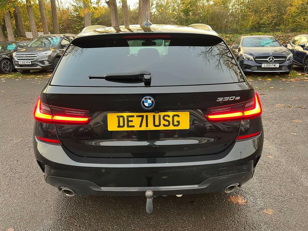BMW 3 Series Estate 2.0 330E 12Kwh M Sport Touring Euro 6 DE71USG Black #6