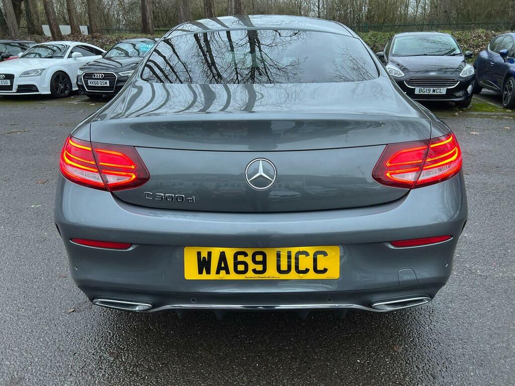 Mercedes-Benz C Class Coupe 2.0 C300d Amg Line Premium G-tronic Euro WA69UCC Grey #4